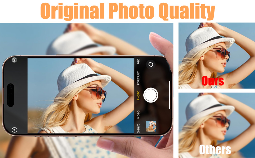 True HD Clarity for iPhone 17 Pro Max/iPhone 17 Pro—Preserves Original Camera Quality