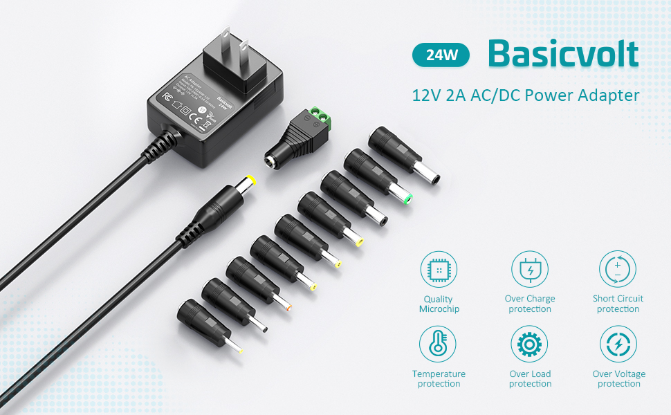 12V 2A AC Adapter