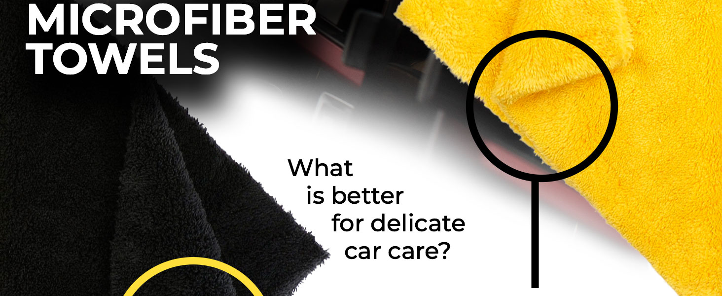Super Soft Drying Edgeless Microfiber Towels for Cars Detailing Buffing