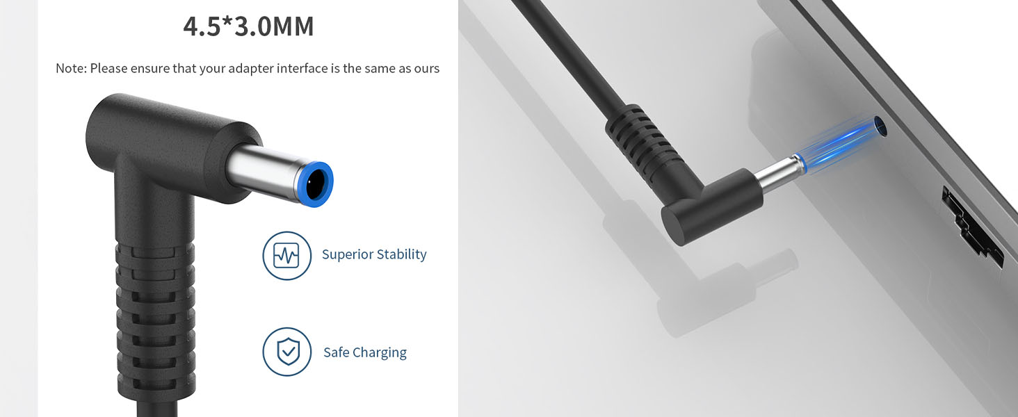 741727-001;is 13252 Charger;L25296-001/002/003;45W 19.5V 2.31A;213349-109;213349-009