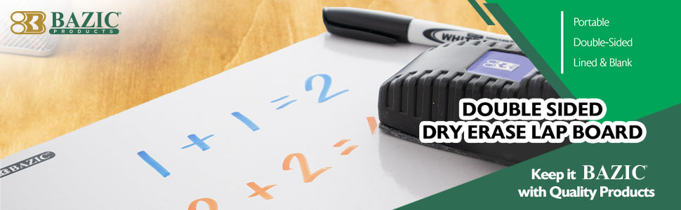 Double Sided Dry Erase Lap Board