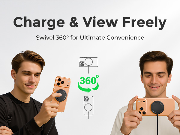 Charge and View Freely