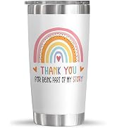 OASSIE Teacher Gifts for Women - 20 oz Stainless Steel Insulated Coffee Tumbler with Lid - Teache...
