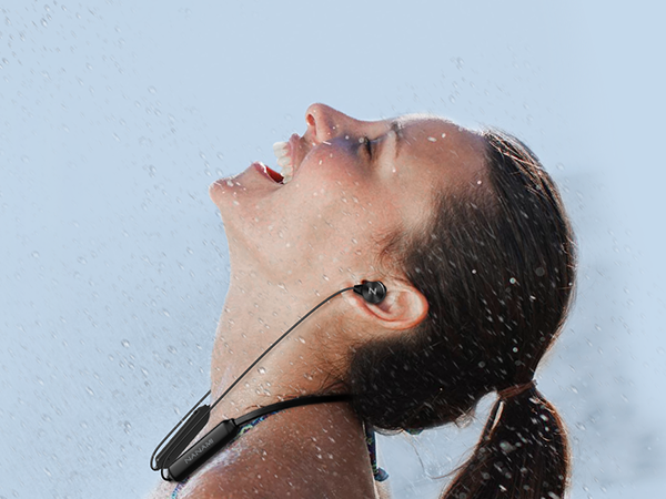 bluetooth waterproof earbuds neckband