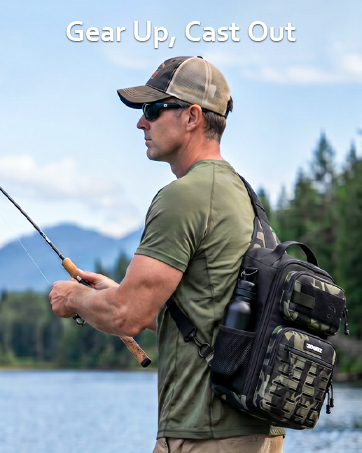 fishing sling bag