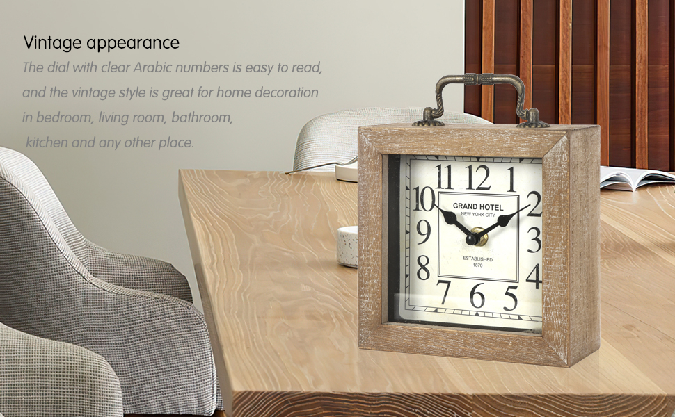 vintage desk Clock