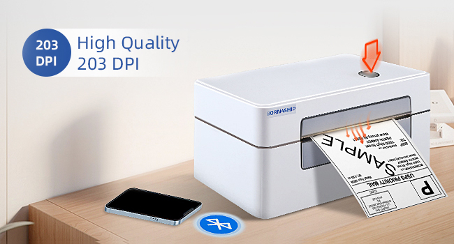 4x6 Shipping Label Printer,Bluetooth Thermal Printer,4x6 Thermal Printer