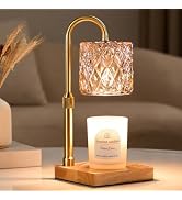 Hong-in Candle Warmer Lamp with Timer -Dimmable Adjustable Height Wax Melt Warmer for Jar Candles...