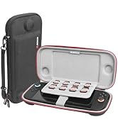 RLSOCO Carrying Case for Nintendo Switch 2 Game Console with 8 Game Card Slots - Black (Case Only)