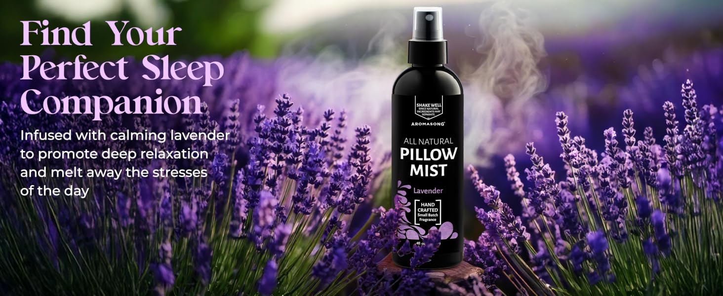 Lavender feild pillow mist melt away stress