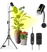 Velway LED Plant Grow Lights with Stand - Full Spectrum Tall Plant Growing Light for Indoor Plant...