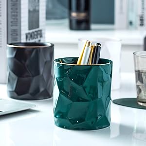 YOSCO ceramic pen holder