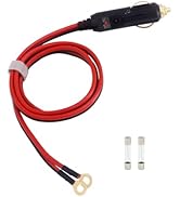 YIWOFUWO Heavy Duty 13AWG Male to Cigarette Lighter Male Plug, 12V Car Power Adapter Replacement ...