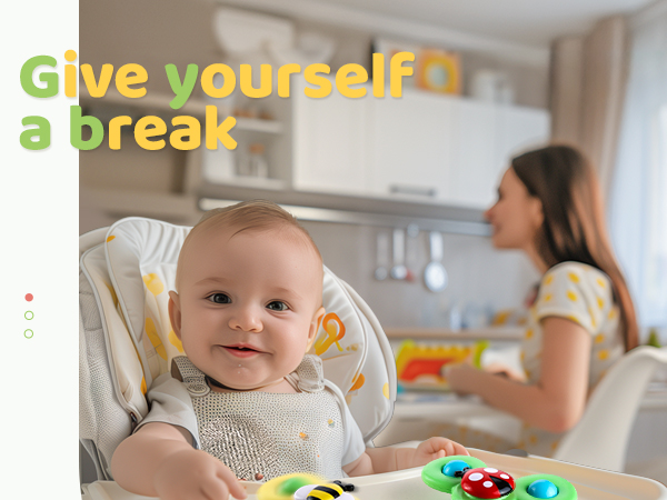 3PCS Suction Cup Spinner Toys