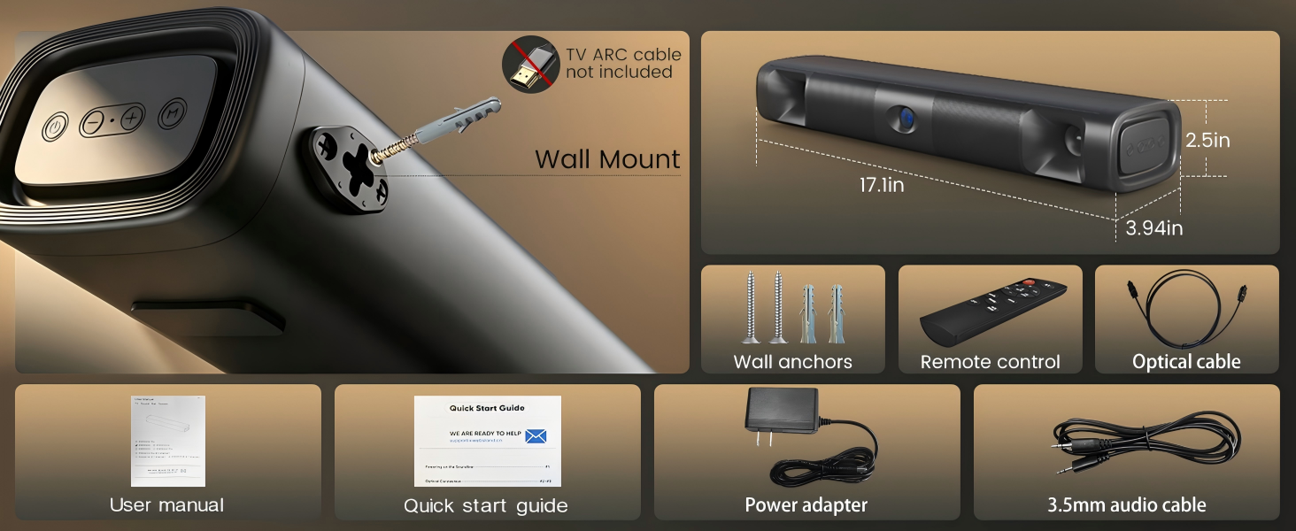 sound bar for smart tv