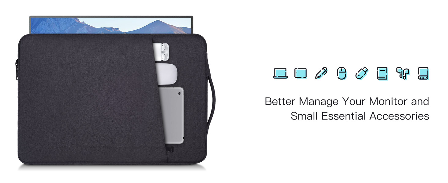 Portable Monitor Case Sleeve