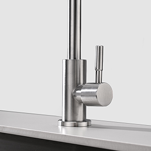 Single Hole Cold Water Only Kitchen Faucet