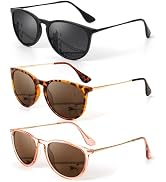 KALIYADI Sunglasses Womens Polarized Womens-Sunglasses: Trendy Sun Glasses with UV400 Retro Style...