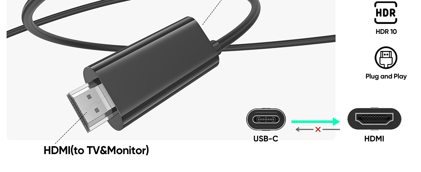 usb c to hdmi with charging port