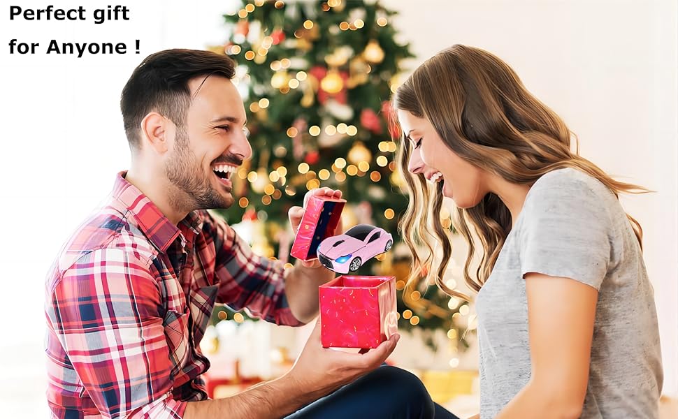 Wireless Mouse Cute Pink Car Mice Portable Compact Novelty Funny Girly Mouse for Laptop Computer