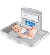 Baby Changing Station Wall Mounted, Fold Down Baby Changing Table, Commercial Diaper Changing Sta...
