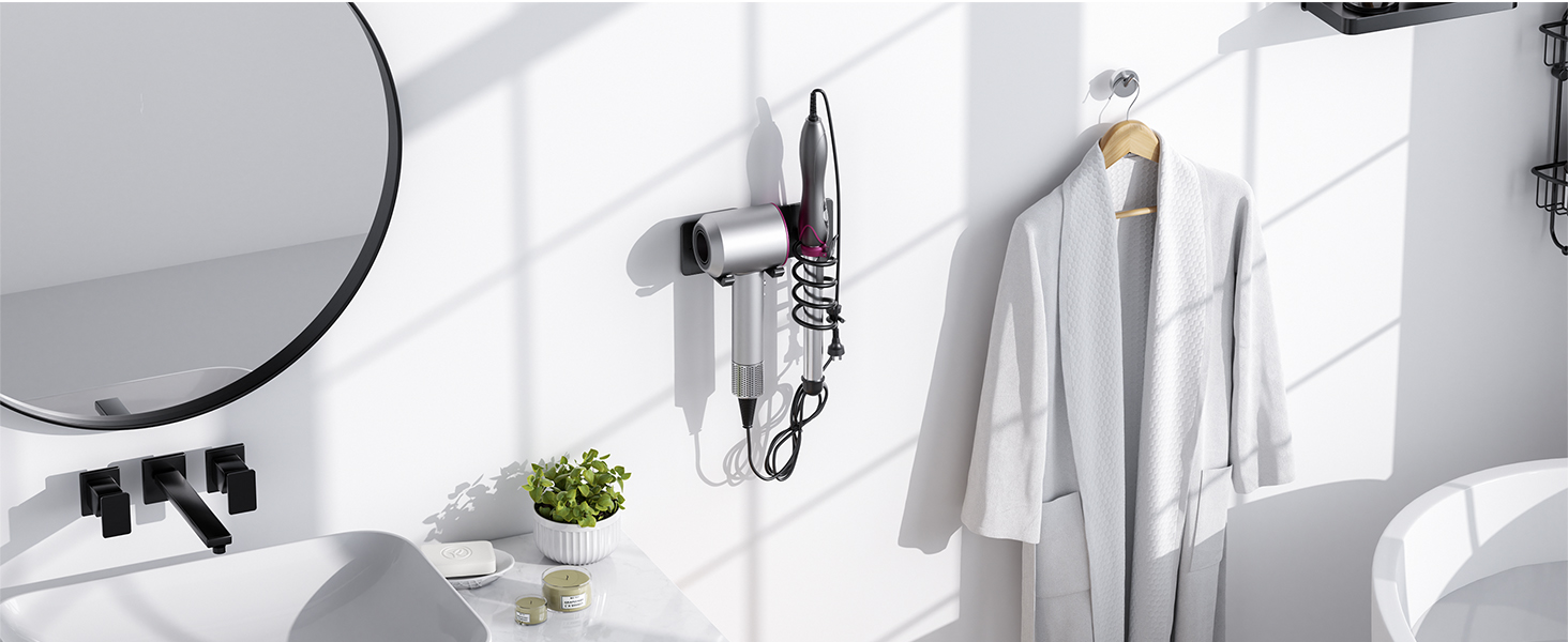 hair dryer hanger