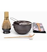 Joyscale Macha Wisk Set, Ceramic Macha Kit, 8 Pcs Gilded Color Matcha Set, Matcha Bowl And Whisk ...