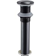 Flybath Sink Drain Brass Oil Rubbed Bronze Finish Bathroom Faucet Small Pop Up Vessel Basin Sink ...