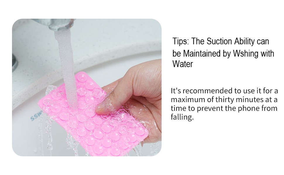 The Suction Ability can be Maintained by Wshing with Water