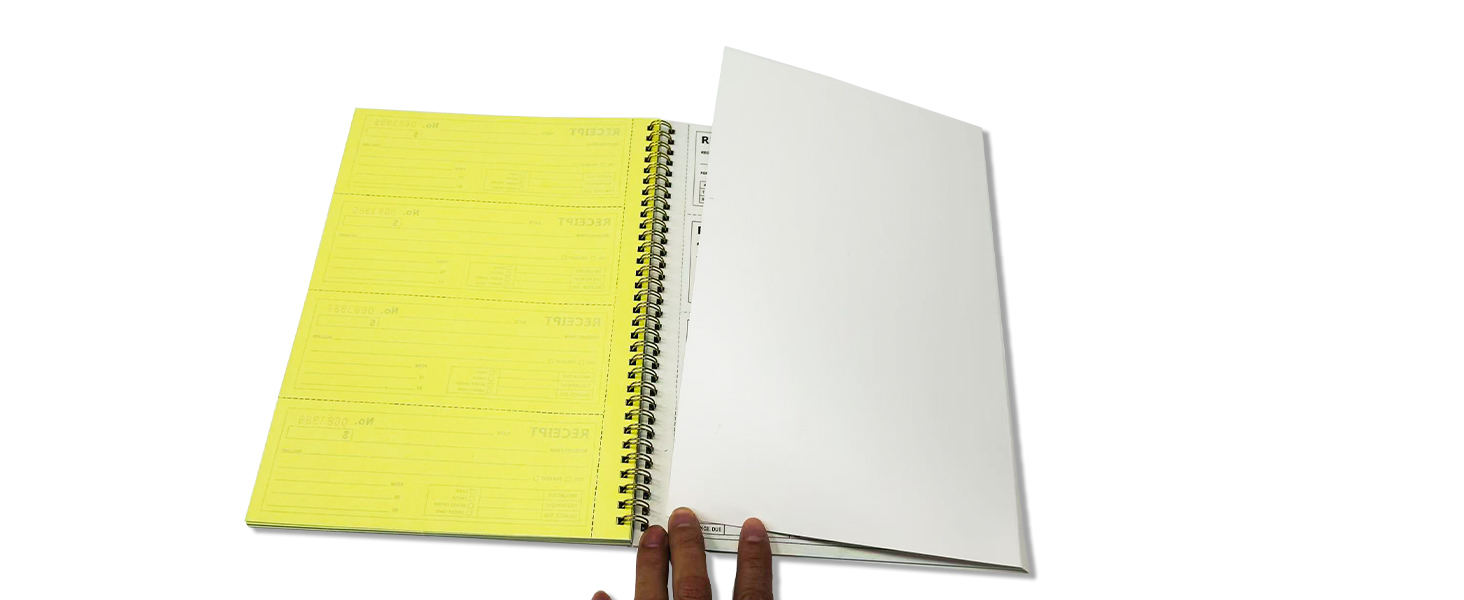 receipt book