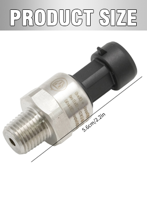 150 Psi Oil Fuel Pressure Sensor Transducer with Harness Kit