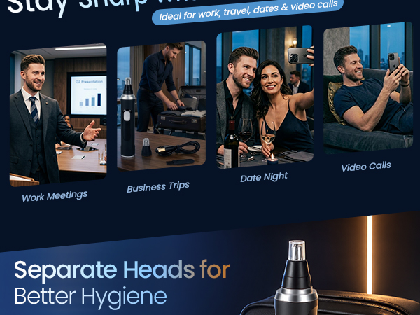 Nose hair trimmer