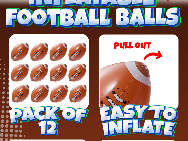 inflatable football party favors football party decorations football birthday party decorations