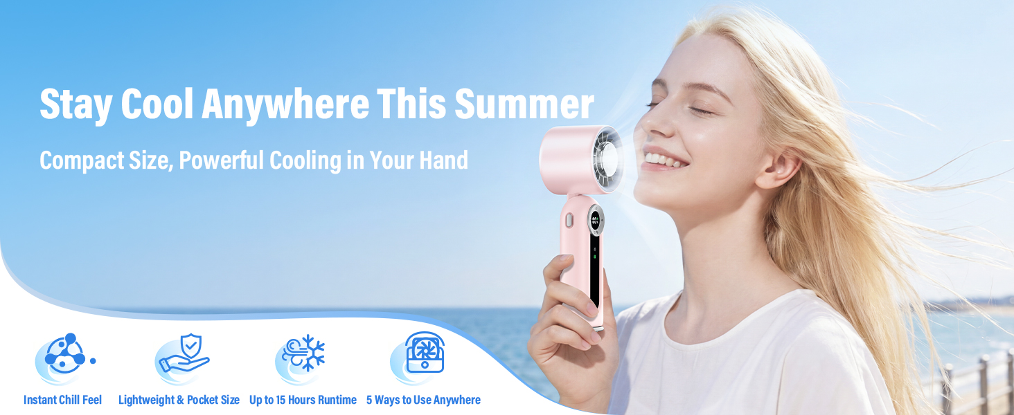 handheld fan
