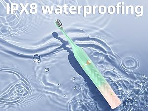 IPX8 waterproof rating