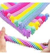 18 Pcs Stretchy String Toys,Alpaca Fidget Sensory Toy,Squeeze Pull Noodles for Boys,Girls,Adults,...