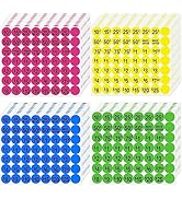 Yards Sale Stickers, 3/4" Garage Sale Price Stickers Colored Price Tags Label Stickers with Price...