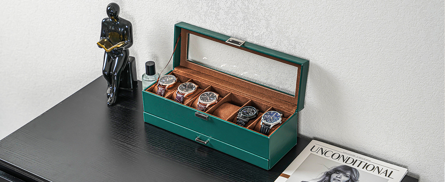 Watch Box with Drawer