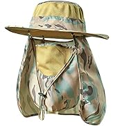 Fishing Hat,Sun Cap with UPF 50+ Sun Protection and Neck Flap,for Man and Women