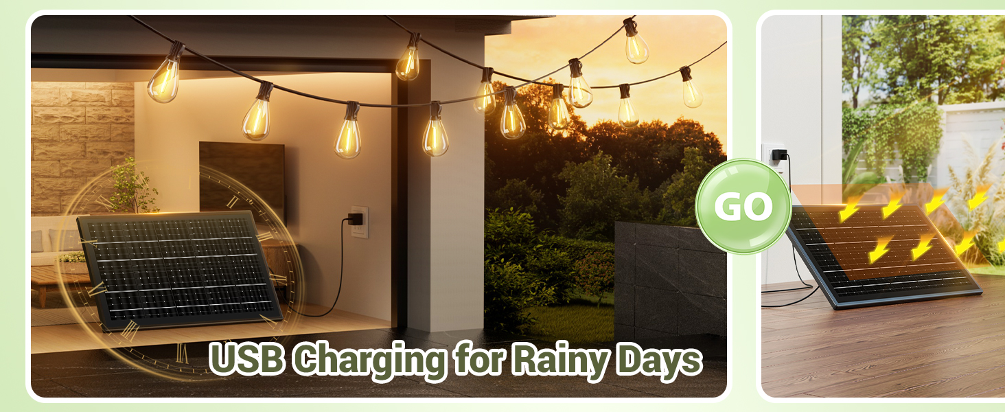 USB Charging for Rainy Days