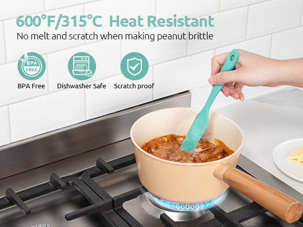 silicone spatula set