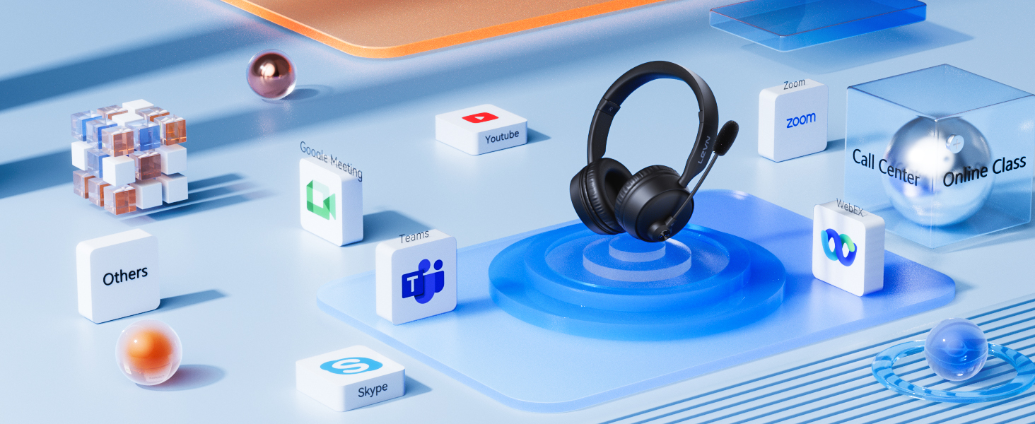 Bluetooth Headset with Microphone