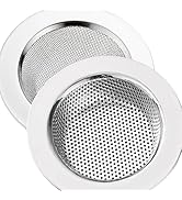 LASSHSWA 2 Pcs Kitchen Sink Strainer Stainless Steel, Mesh and Punching, Kitchen Sink Drain Strai...