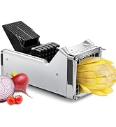 Potato Cutter, Sopito Stainless Steel Blade Fry Cutter to Get 1/2 Inch French Fries, Great for Po...