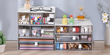 plastic drawers organizer