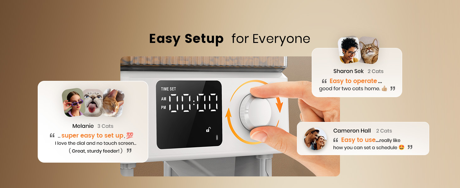 automatic cat feeder