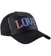 alavisxf xx Full Color LED Hat, Detachable Baseball Cap for Men Women | EVA Film Display, APP Con...