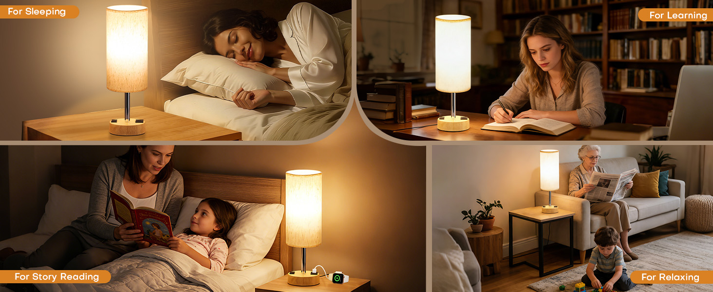 bedside lamp