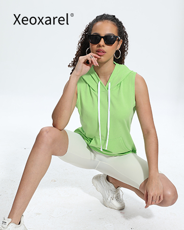 Womens Workout Hooded Tank Tops Sleeveless Gym Hoodies Bodybuilding Muscle Cut Off T-Shirts