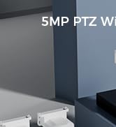 5MP PTZ Wired camera system